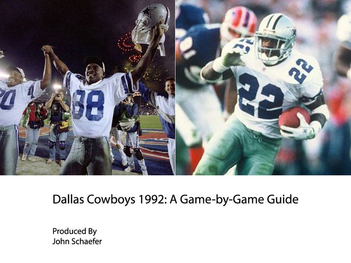 Dallas Cowboys 1992: A Game-by-Game Guide