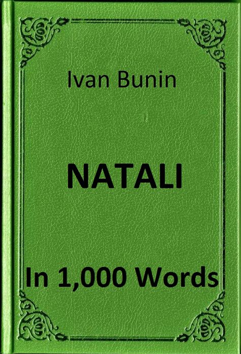Bunin - Natali in 1,000 Words (Zbooker Classics)