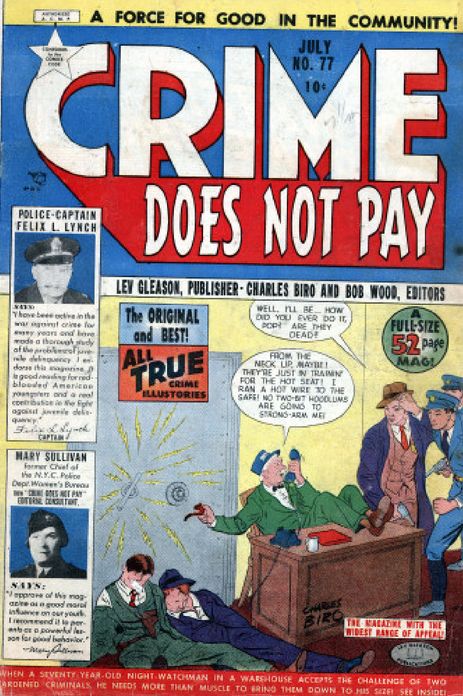 Crime Does Not Pay Number 77 Crime Comic Book