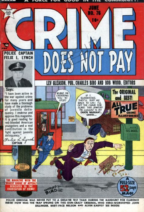 Crime Does Not Pay Number 76 Crime Comic Book