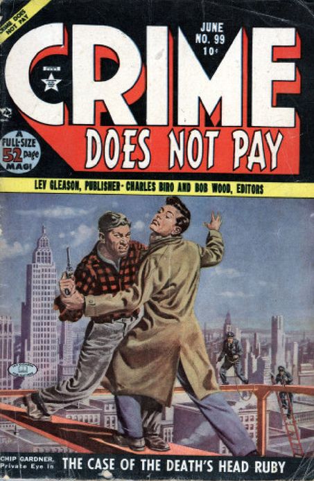 Crime Does Not Pay Number 99 Crime Comic Book