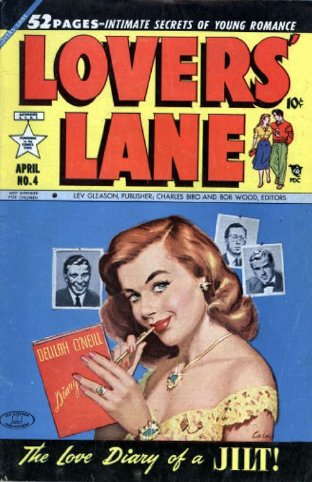 Lovers Lane Number 4 Love Comic Book