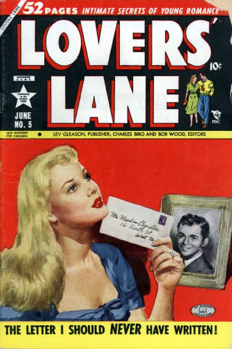 Lovers Lane Number 5 Love Comic Book