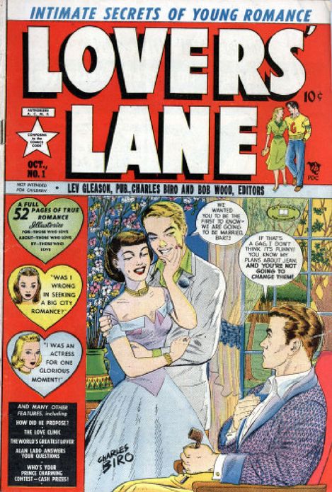 Lovers Lane Number 1 Love Comic Book