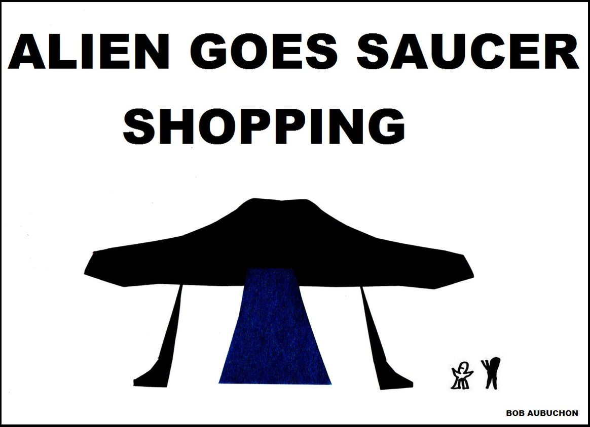 Alien Goes Saucer Shopping E book