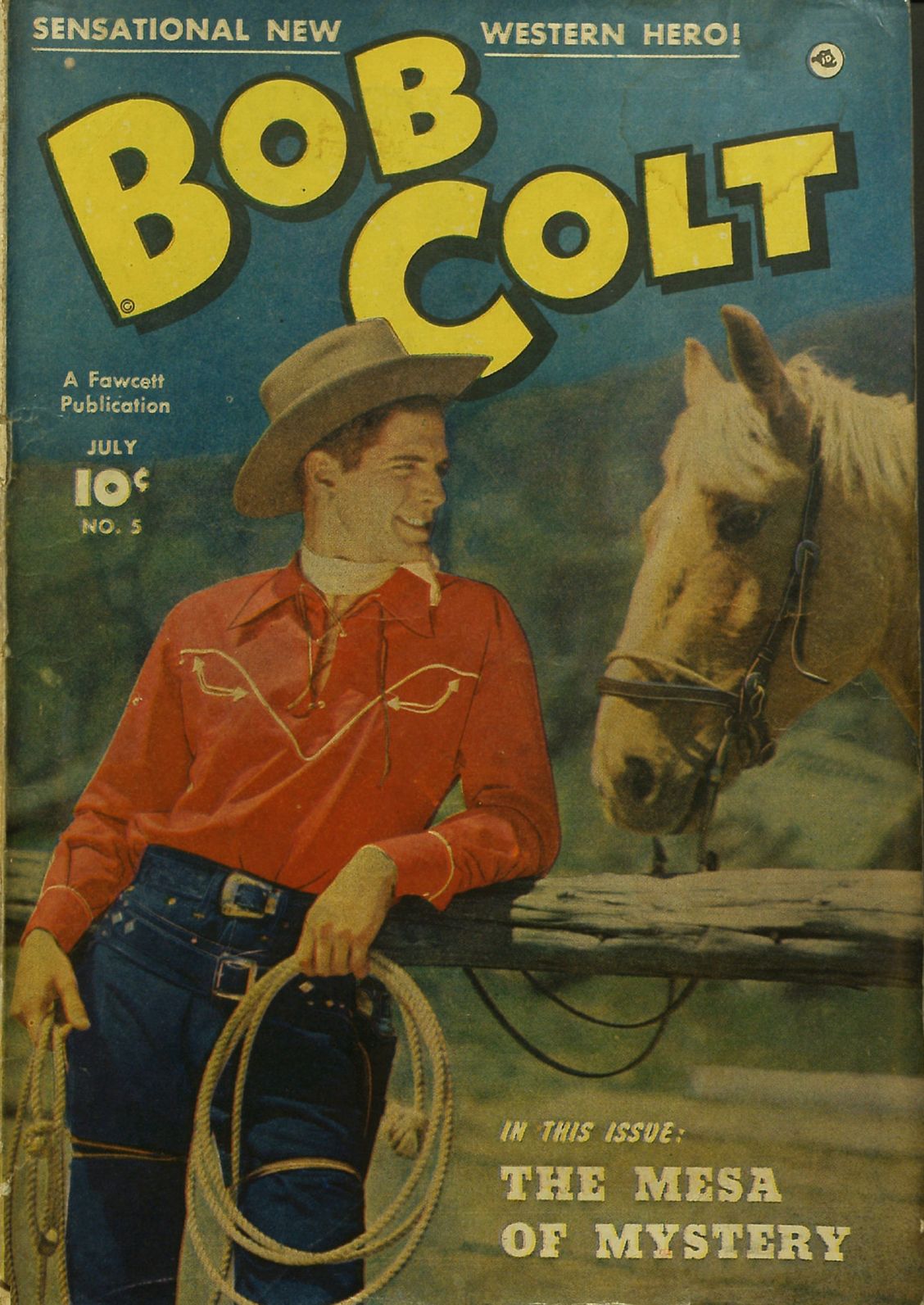 Bob Colt Number 5 Western Comic Book