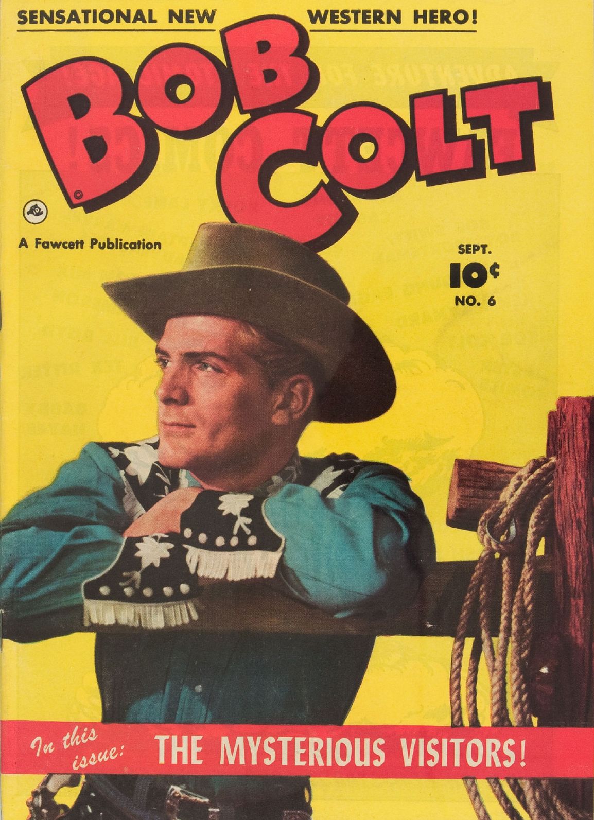 Bob Colt Number 6 Western Comic Book