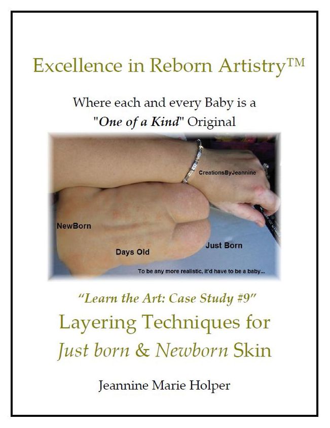 Reborn Doll Layering Techniques for Just born & Newborn Skin
