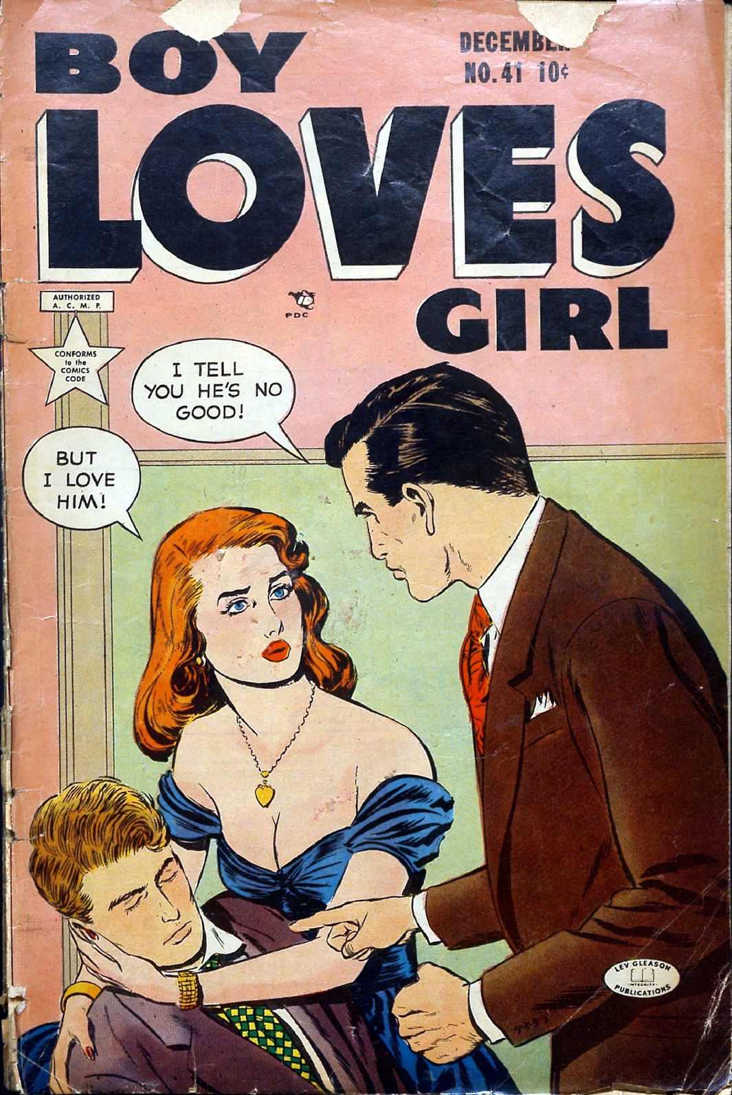 Boy Loves Girl Number 41 Romance Comic Book