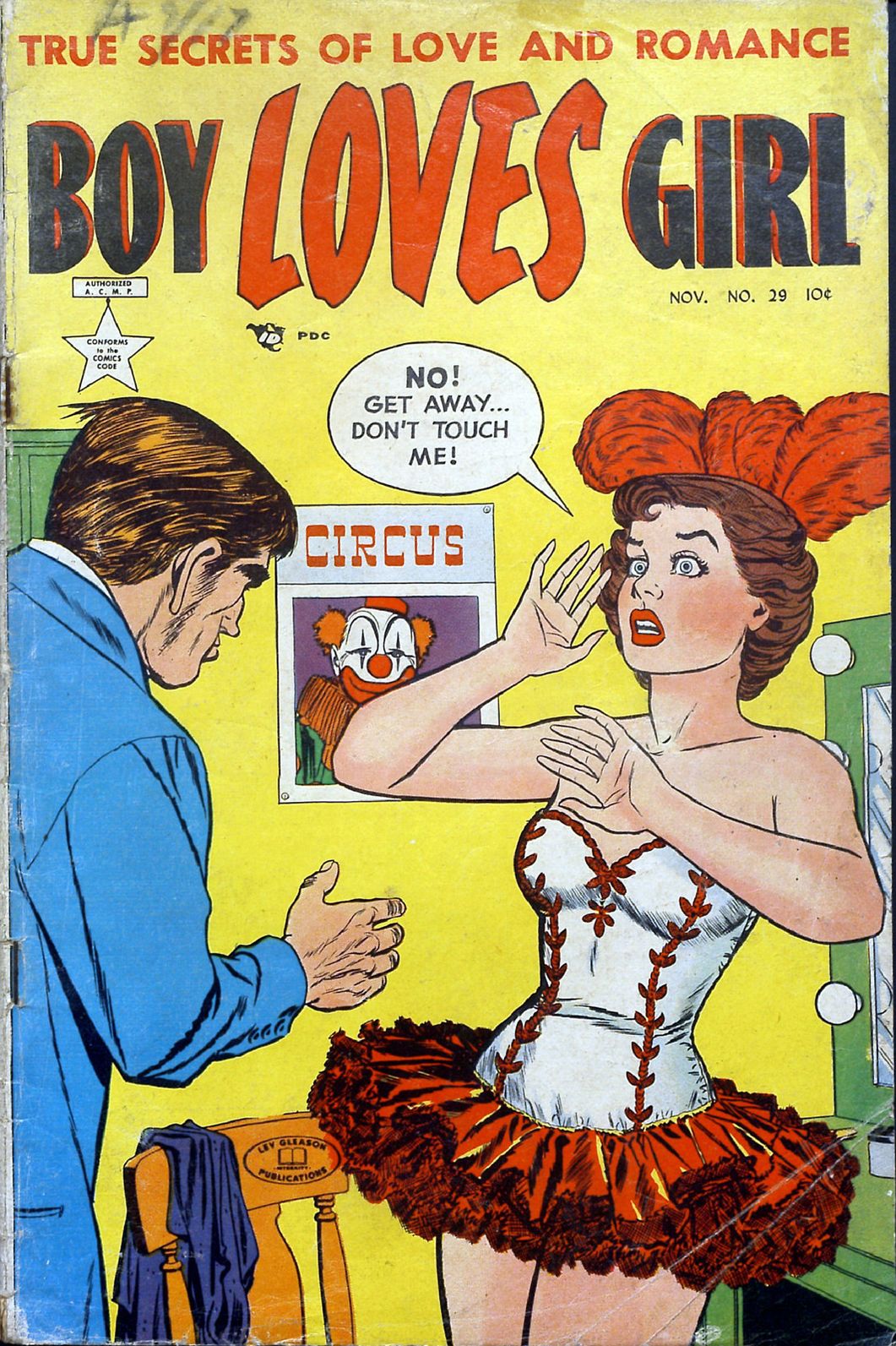 Boy Loves Girl Number 29 Romance Comic Book