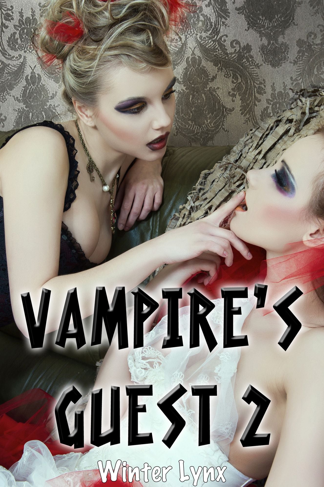 Vampire’s Guest 2 (f/f/f, f/f lesbian erotica)