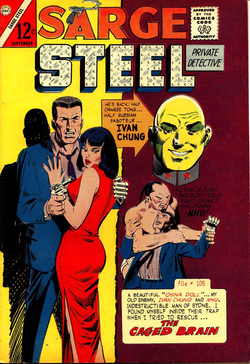 Sarge Steel Number 5 Action Comic Book