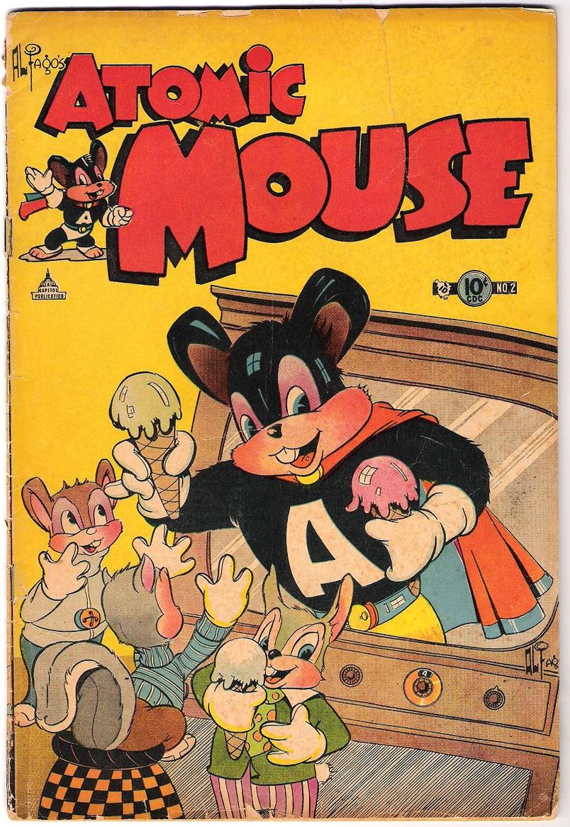 Atomic Mouse Number 2 Childrens Comic Book