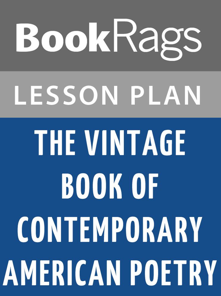 The Vintage Book of Contemporary American Poetry Lesson Plans