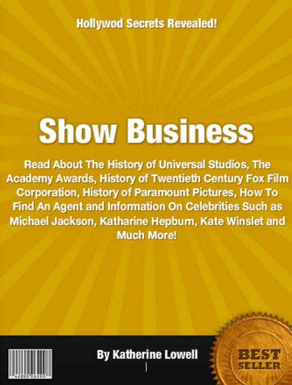 Show Business: Read About The History of Universal Studios, The Academy Awards, History of Twentieth Century Fox Film Corporation, History of Paramount Pictures, How To Find An Agent and Information On elebrities Such as Michael Jackson, ............