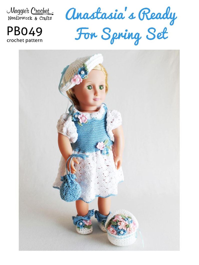 PB049-R Anastasia Spring Set Crochet Pattern