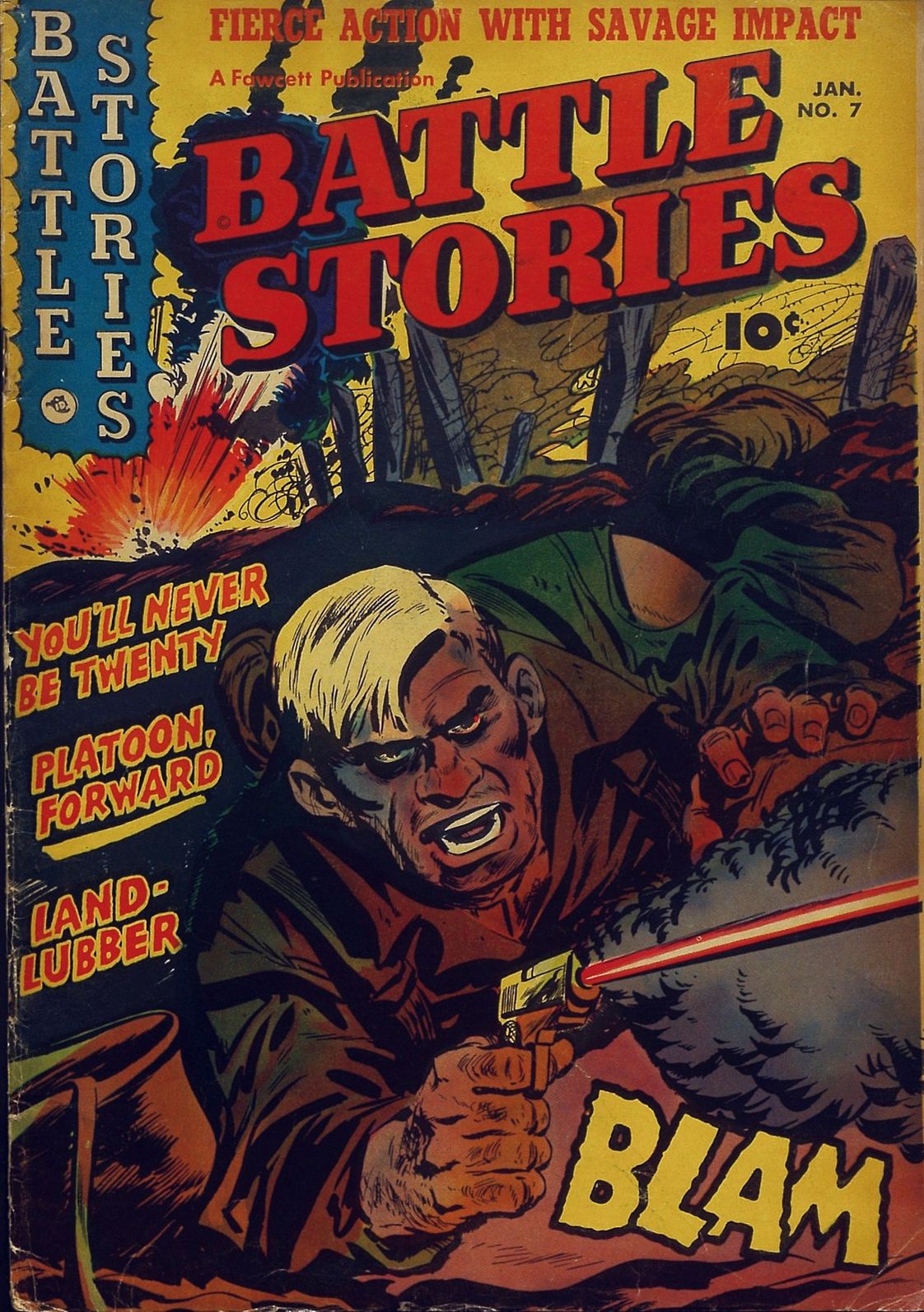 Battle Stories Number 7 War Comic Book
