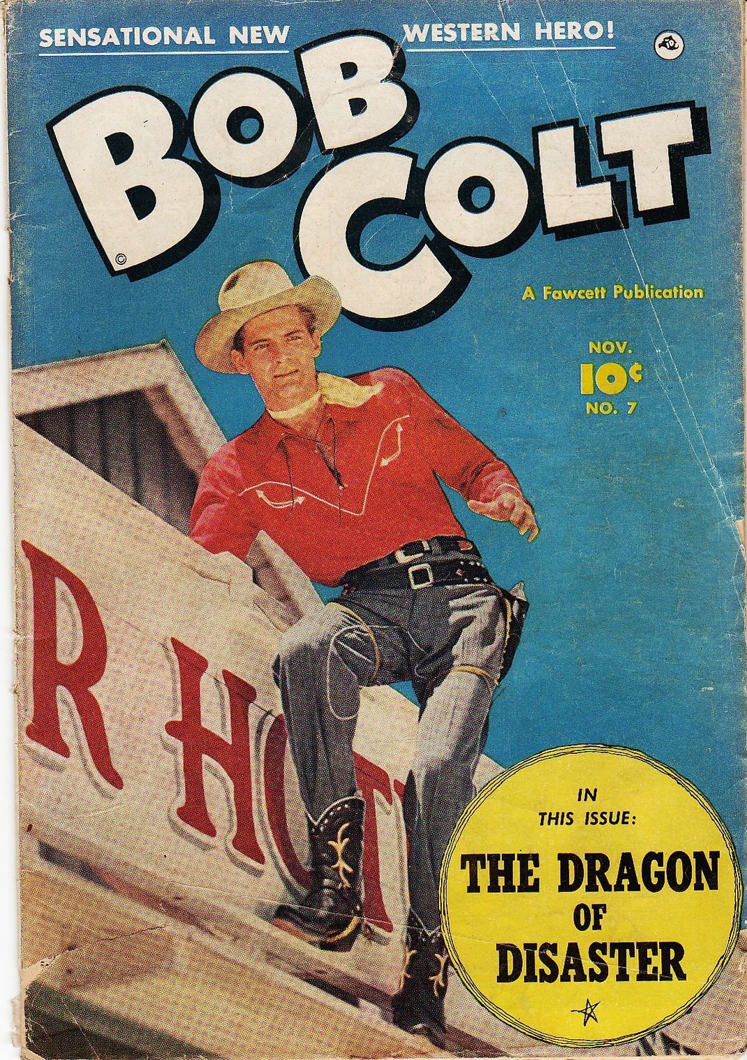 Bob Colt Number 7 Western Comic Book