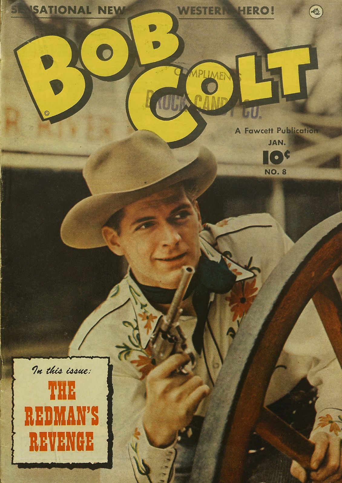 Bob Colt Number 8 Western Comic Book