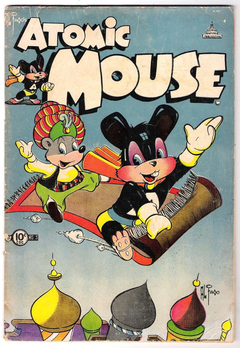 Atomic Mouse Number 3 Childrens Comic Book