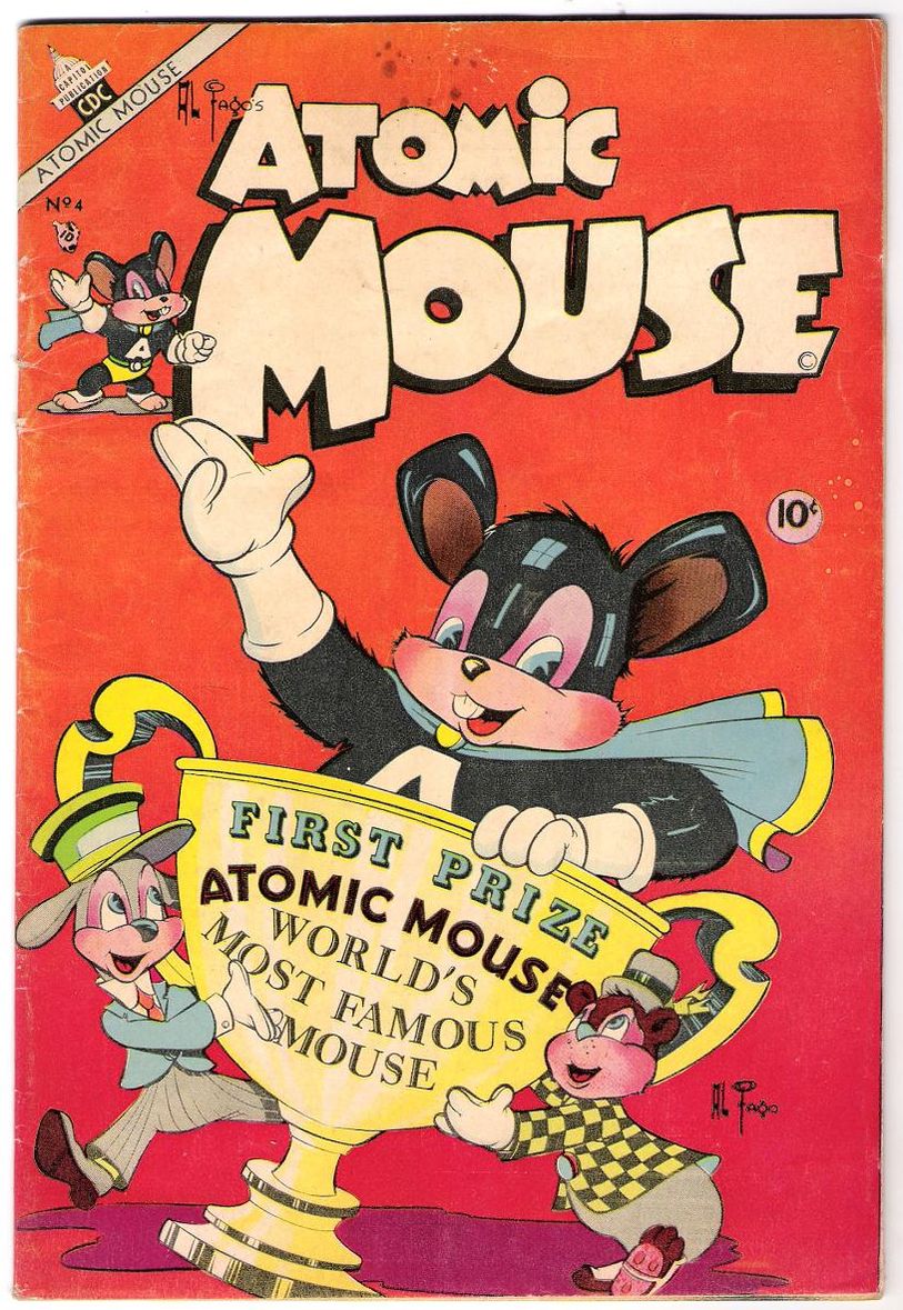 Atomic Mouse Number 4 Childrens Comic Book