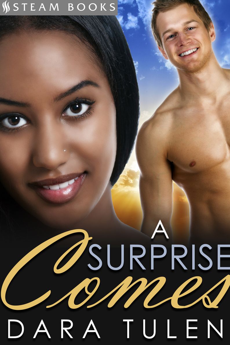 A Surprise Comes - A Sensual Interracial BWWM Erotic Romance Short Story from Steam Books