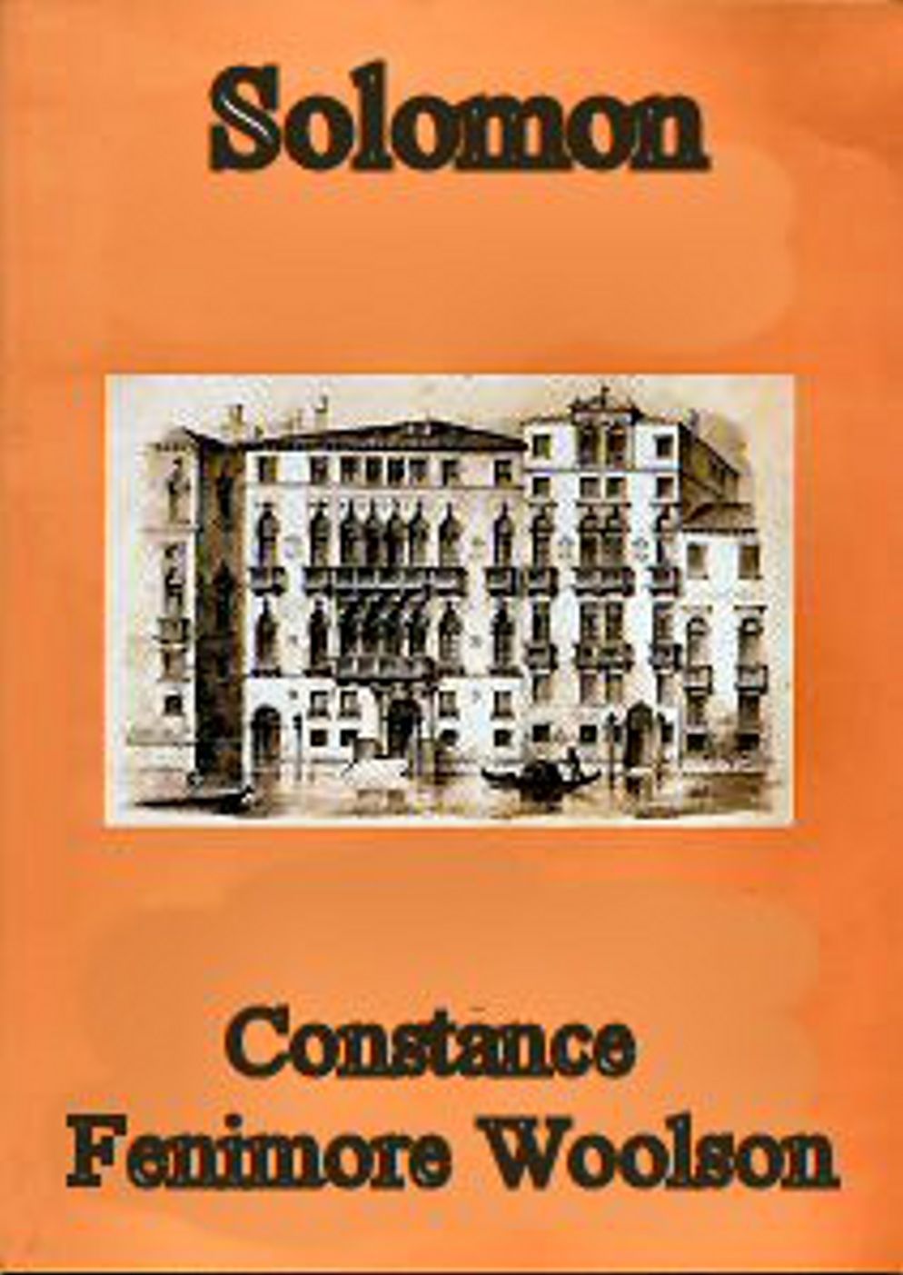 Solomon: A Fiction and Literature Classic By Constance Fenimore Woolson! AAA+++