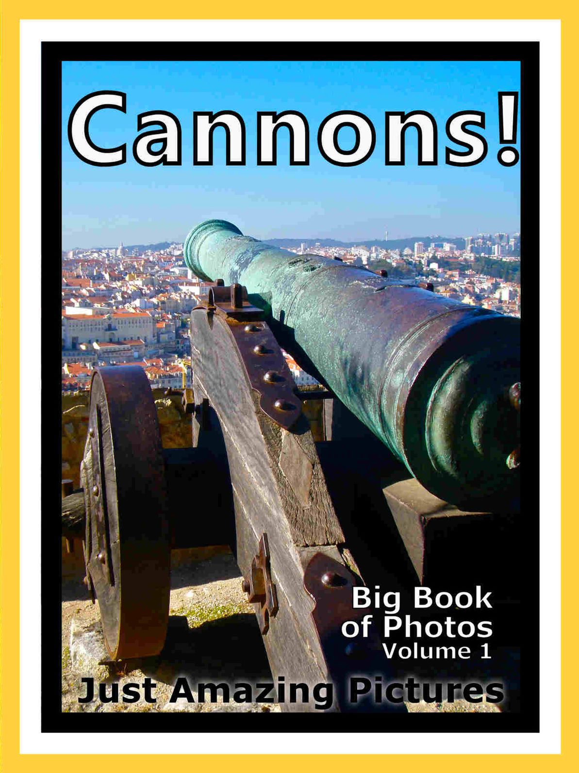 Just Cannon Photos! Big Book of Photographs & Pictures of Cannons & Artillery, Vol. 1