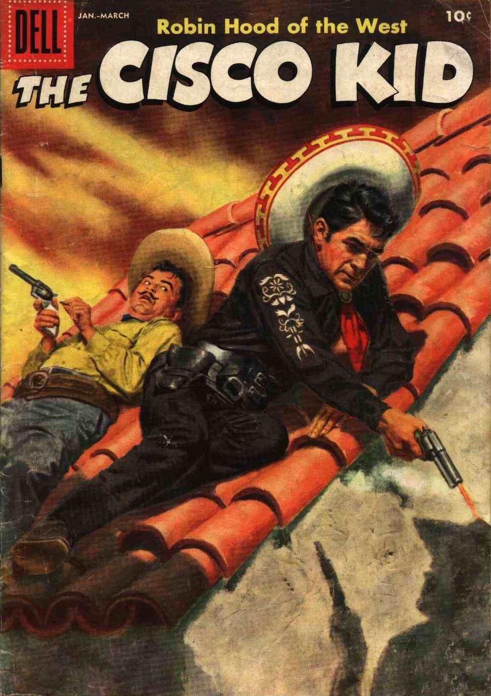 Cisco Kid Number 34 Western Comic Book
