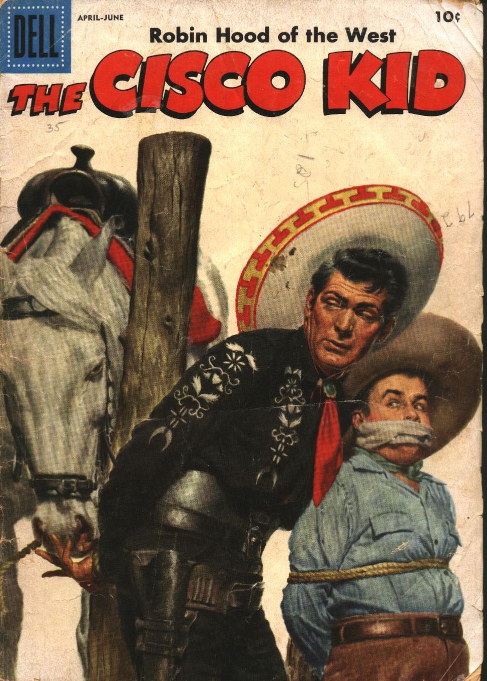 Cisco Kid Number 35 Western Comic Book