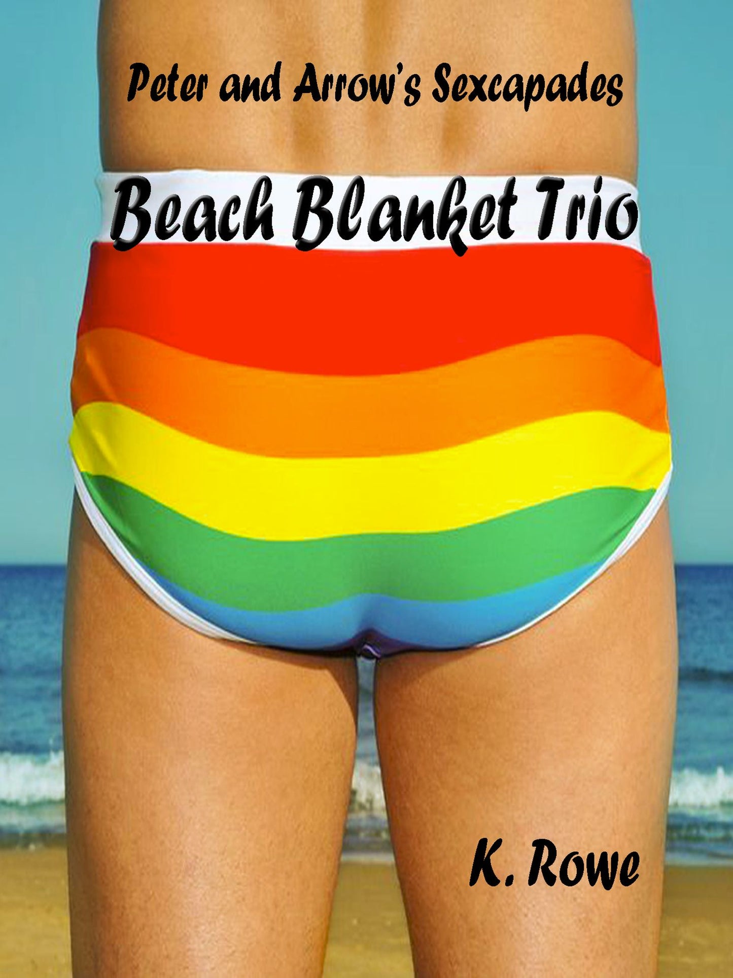 Beach Blanket Trio (gay erotica, short story, part 3, M/M/M)