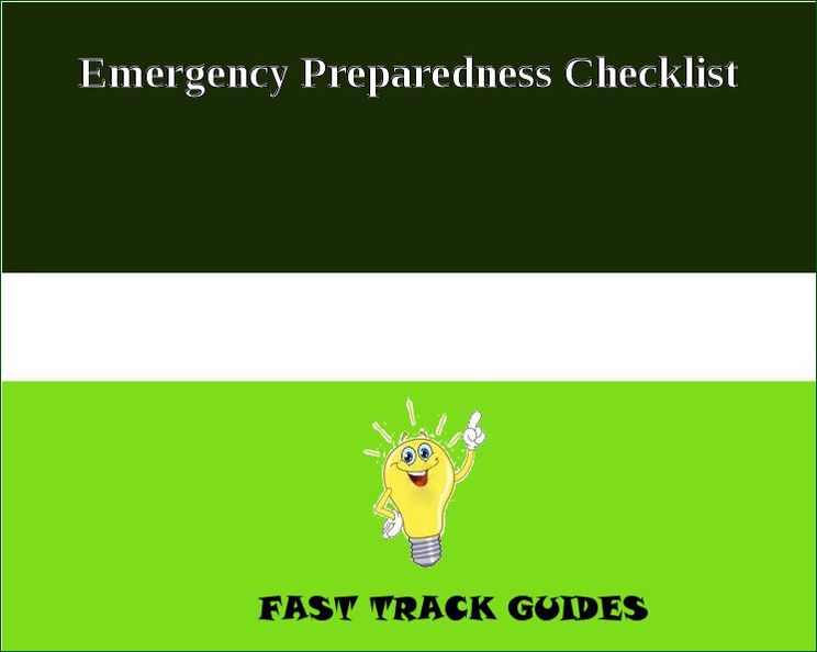 Emergency Preparedness Checklist
