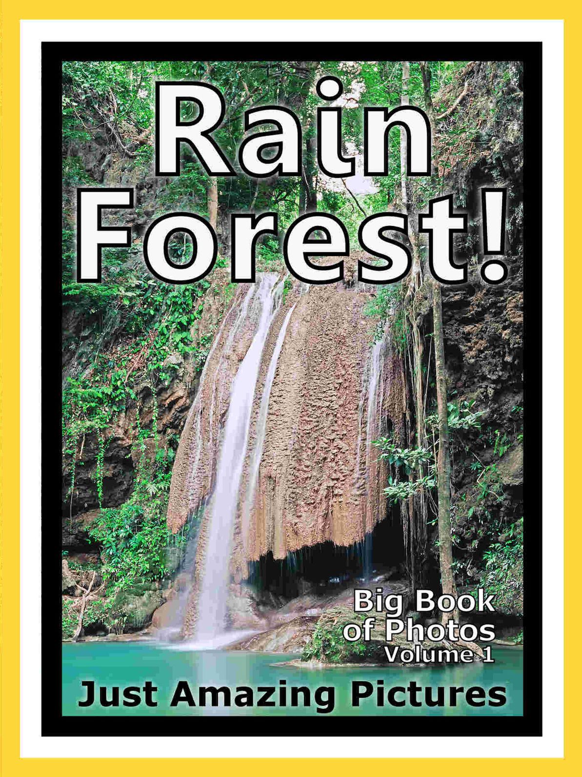 Just Rainforest Photos! Big Book of Photographs & Pictures of Rain Forests, Vol. 1