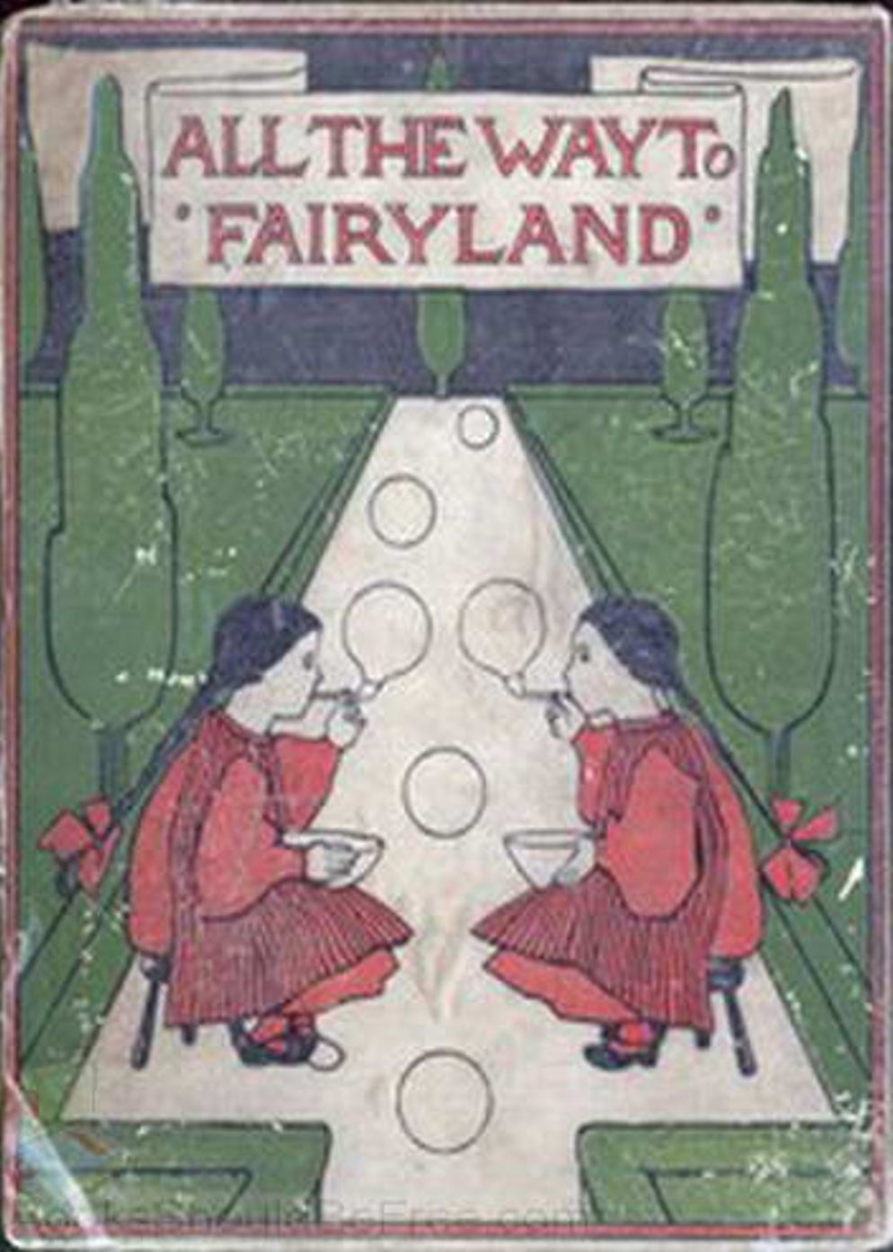 All the Way to Fairyland: Fairy Stories! A Young Readers, Short Story Collection, Fantasy Classic By Evelyn Sharp! AAA+++