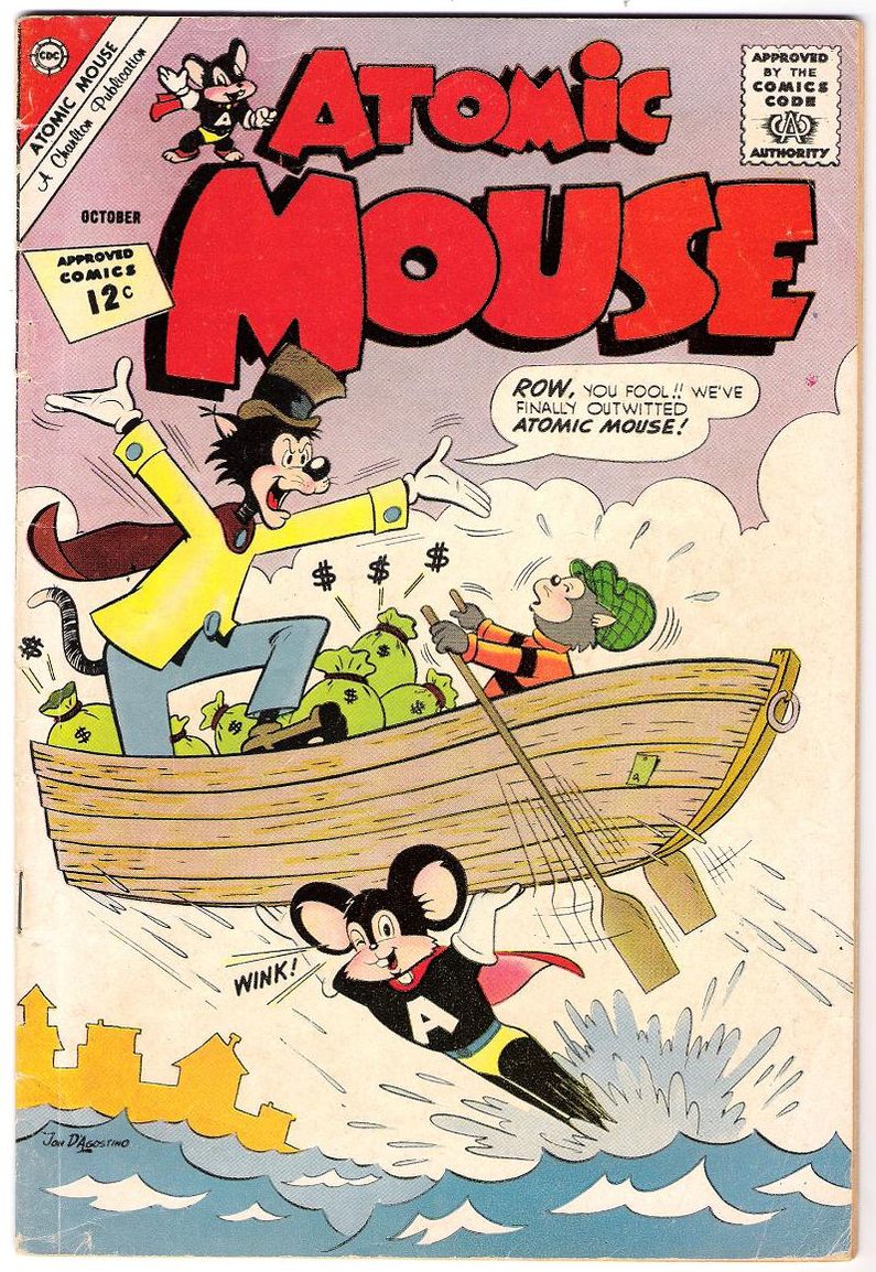 Atomic Mouse Number 50 Childrens Comic Book