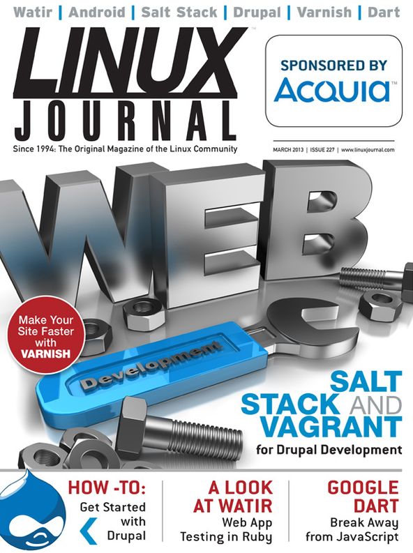 Linux Journal March 2013