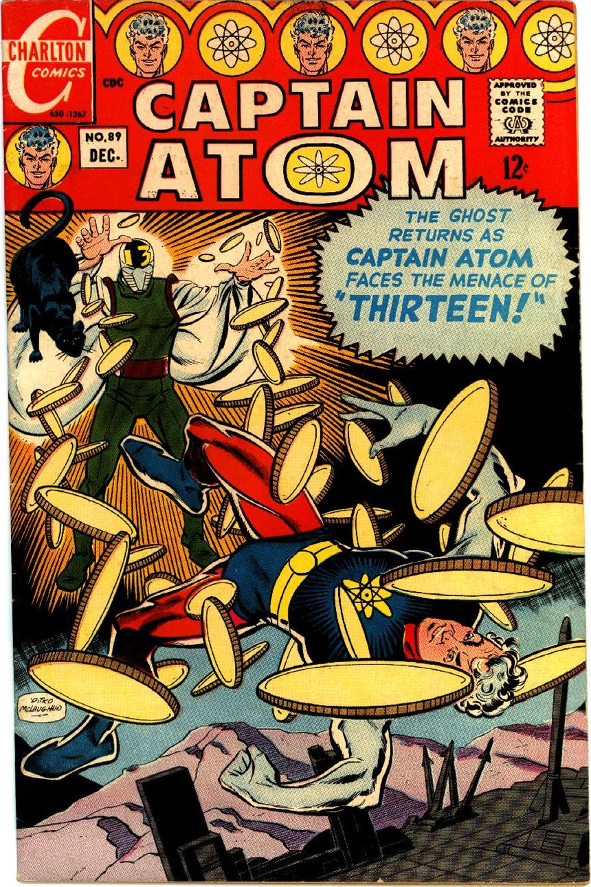Captain Atom Number 89 Super-Hero Comic Book