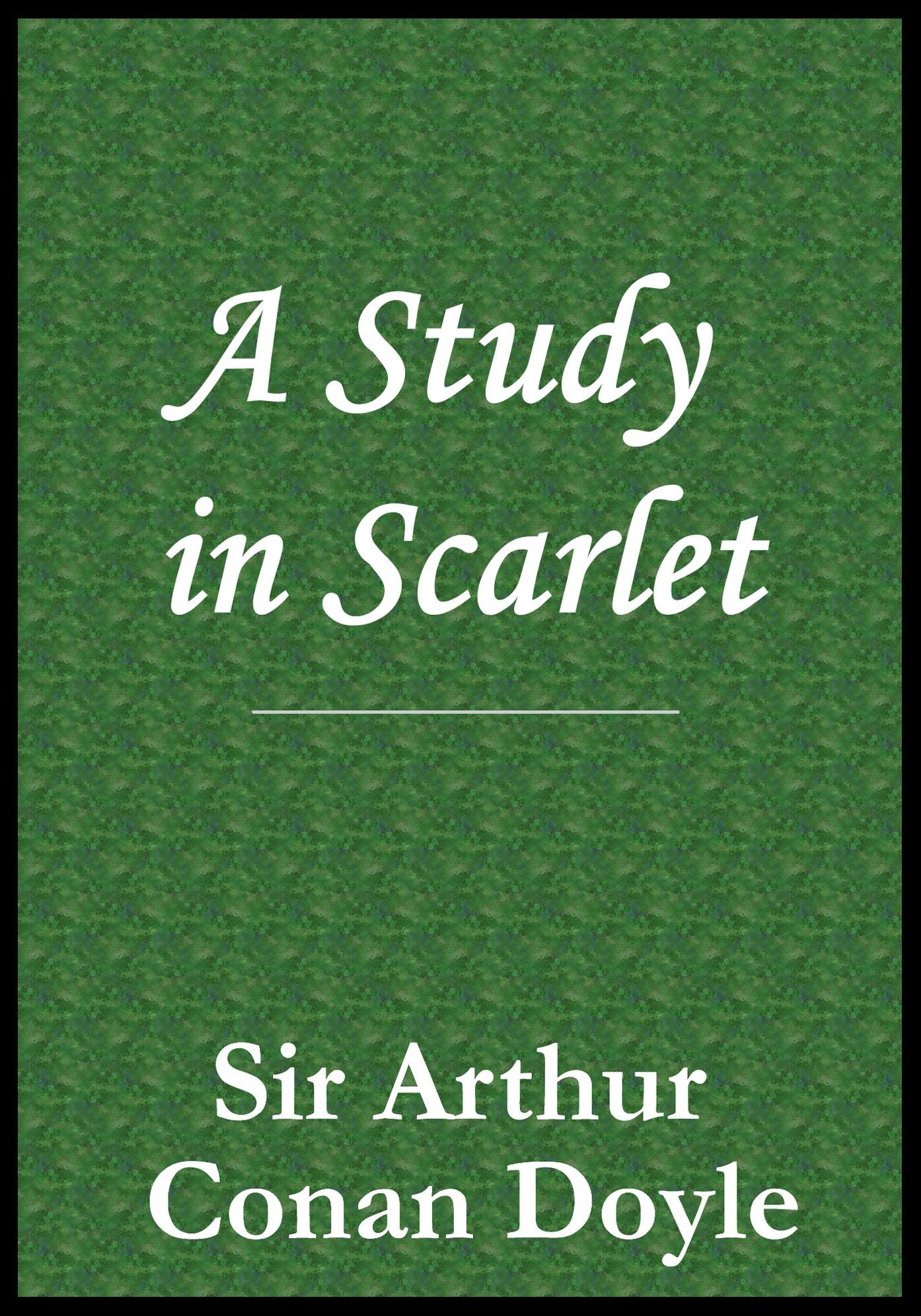 Study in Scarlet