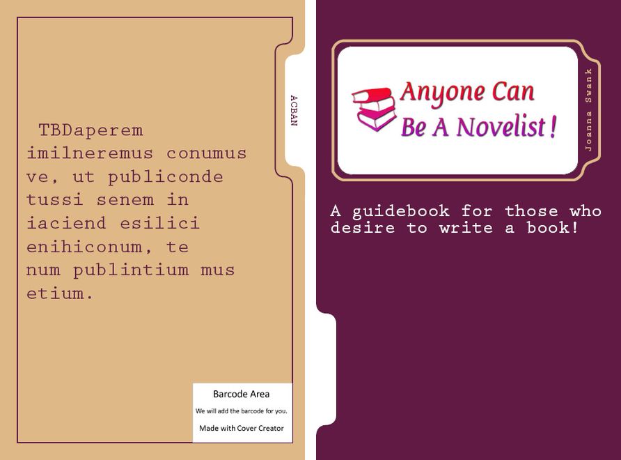 Anyone Can Be A Novelist-Part 1