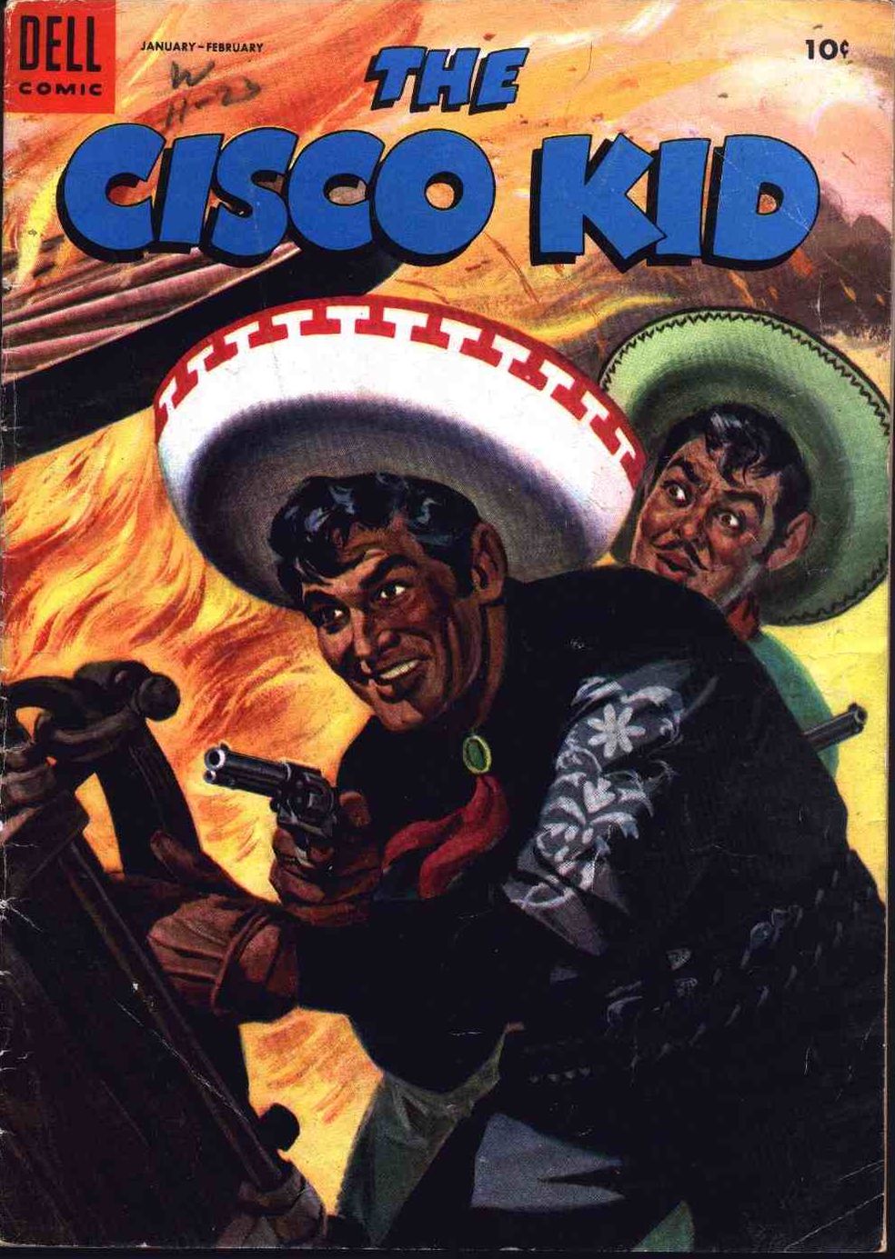 Cisco Kid Number 25 Western Comic Book