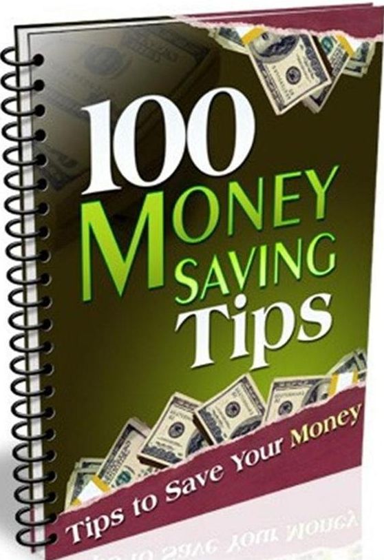 eBook about 100 Money Saving Tips - One of the best ways to conserve energy is ....
