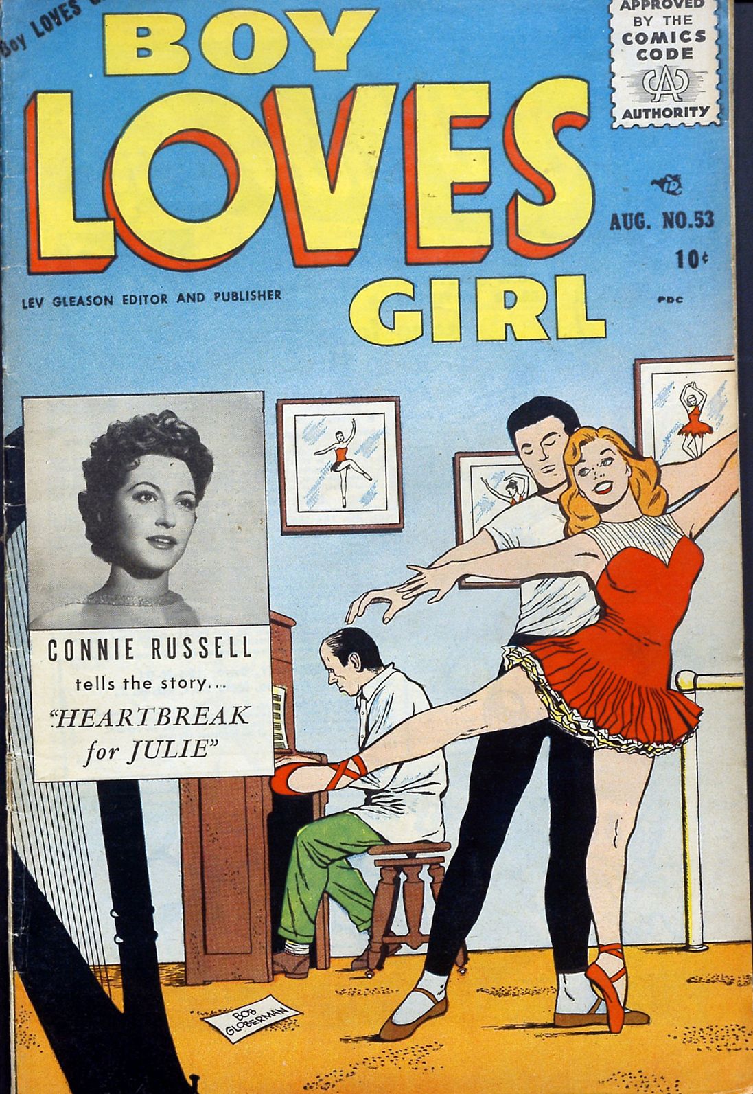 Boy Loves Girl Number 53 Romance Comic Book