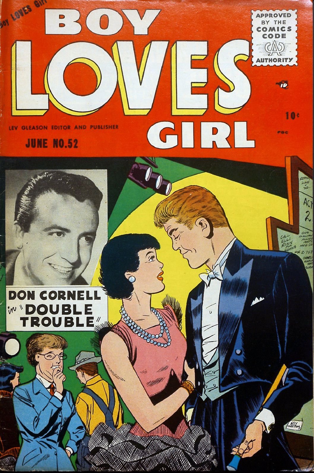 Boy Loves Girl Number 52 Romance Comic Book