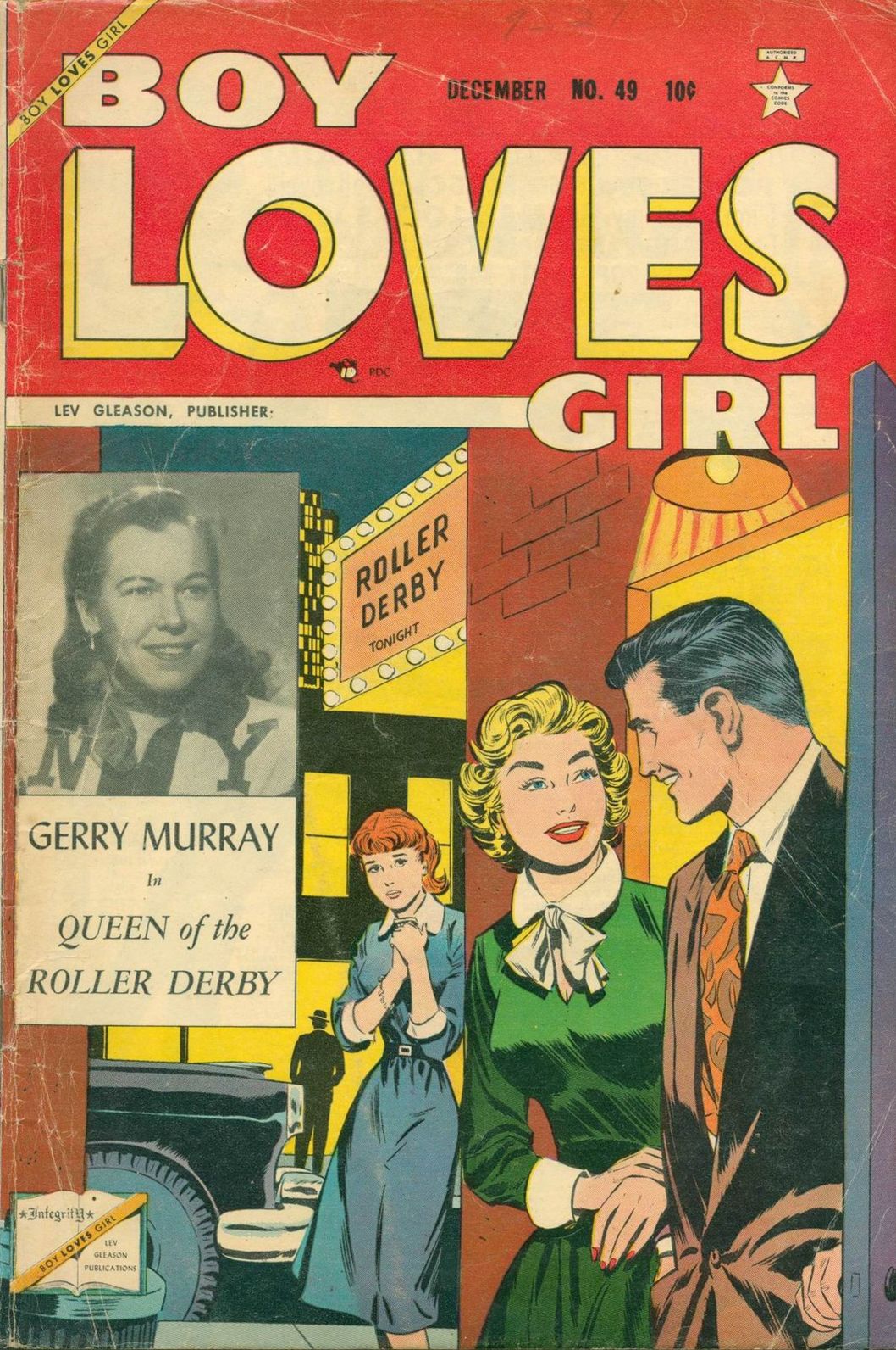 Boy Loves Girl Number 49 Romance Comic Book