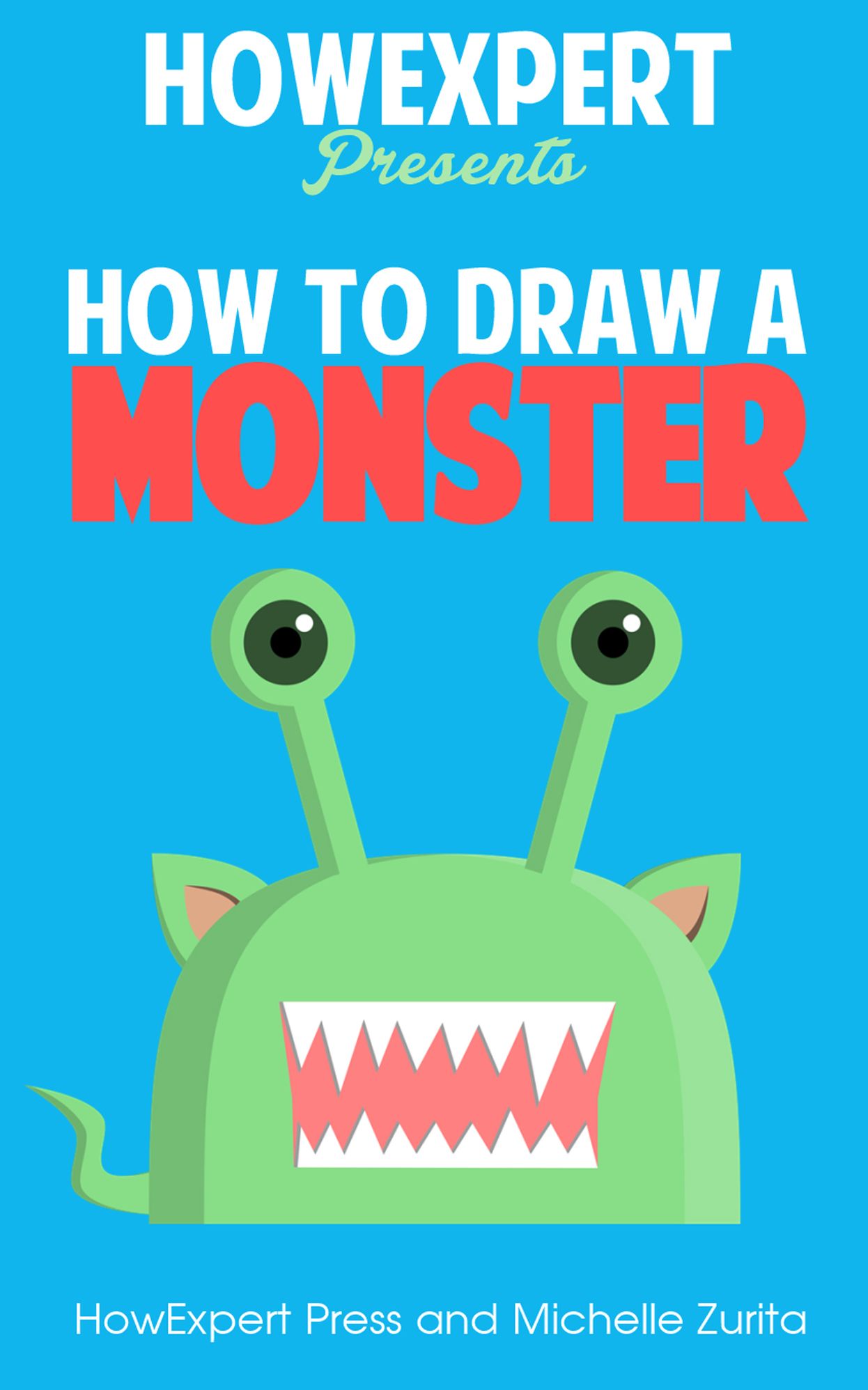 How To Draw a Monster - Your Step-By-Step Guide To Drawing a Monster