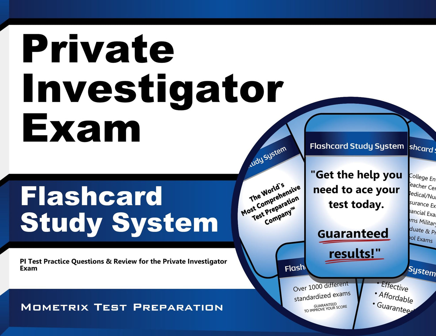 Private Investigator Exam Flashcard Study System
