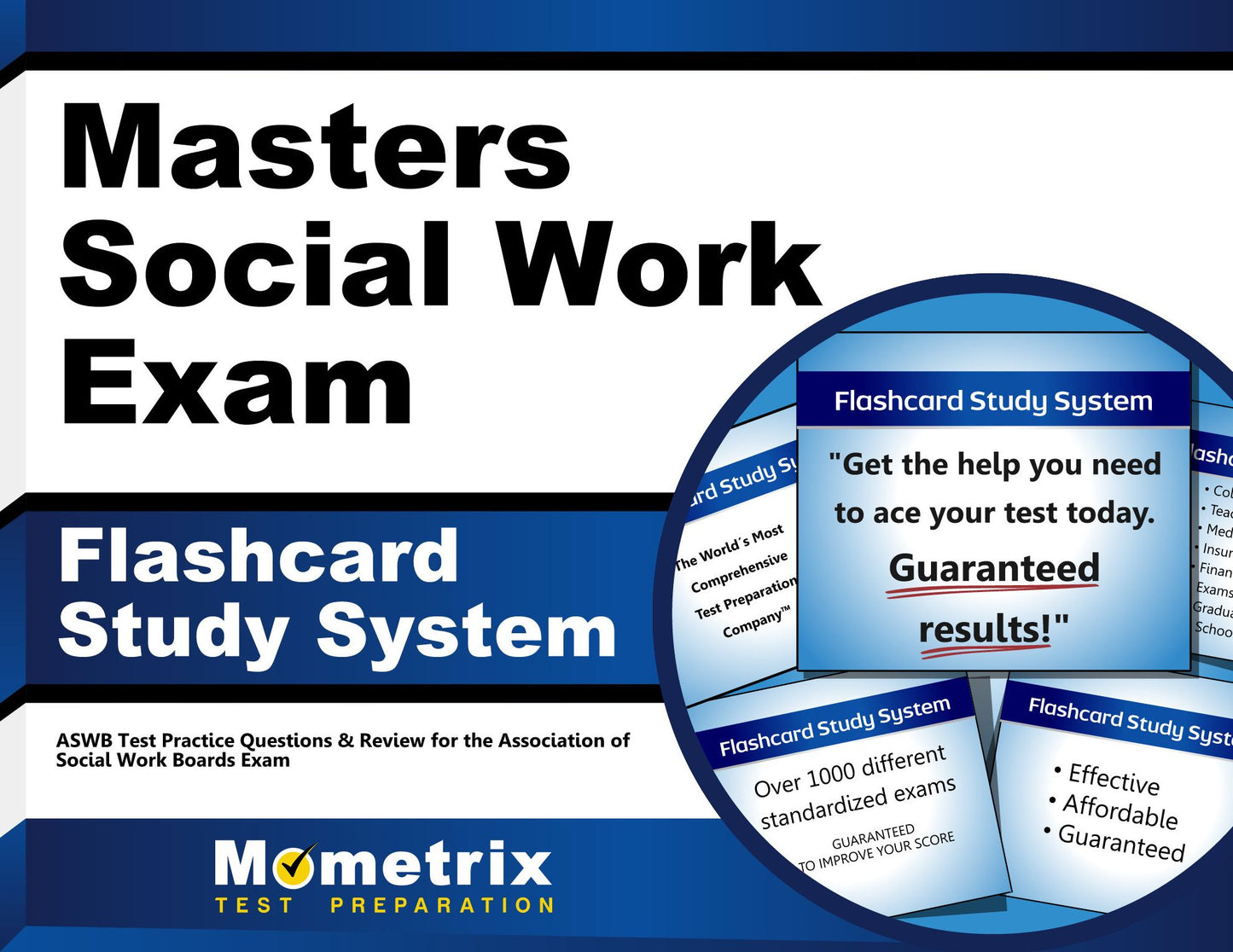 Masters Social Work Exam Flashcard Study System