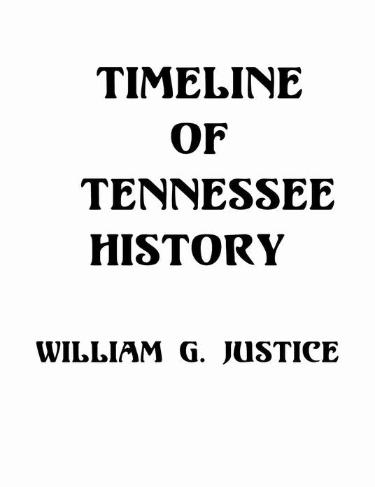Timeline of Tennessee History