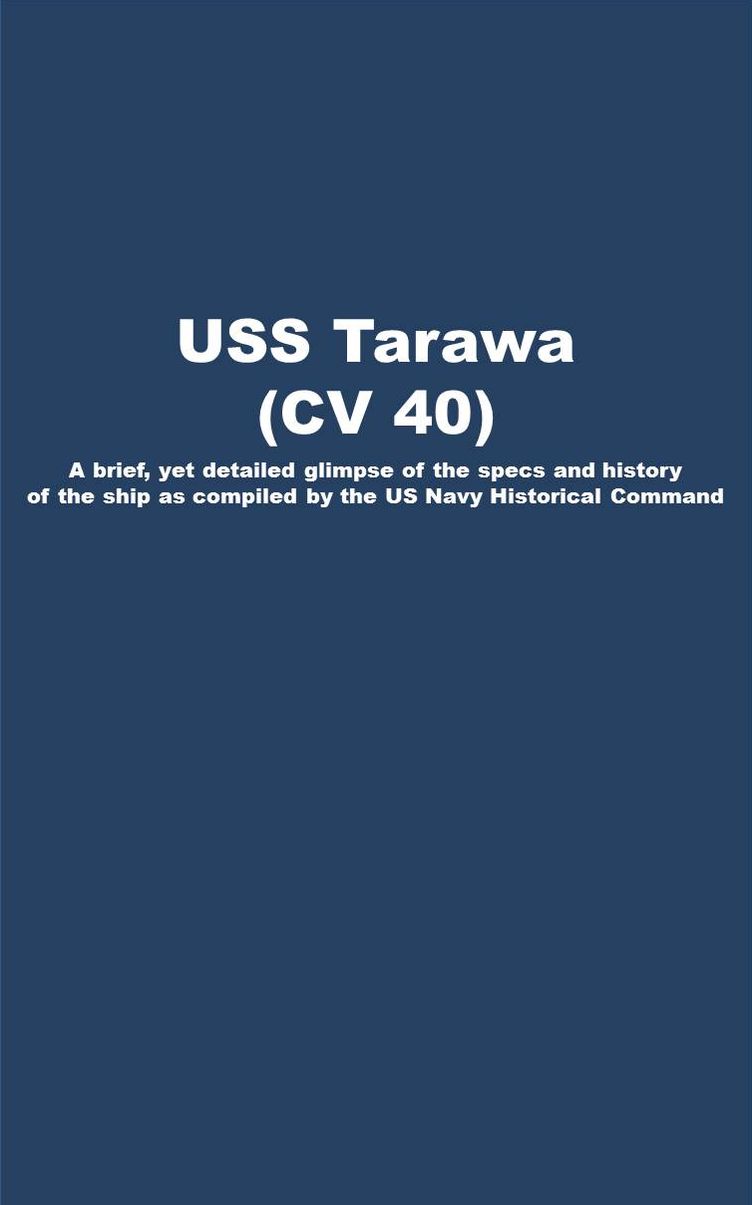 USS Tarawa (CV 40)
