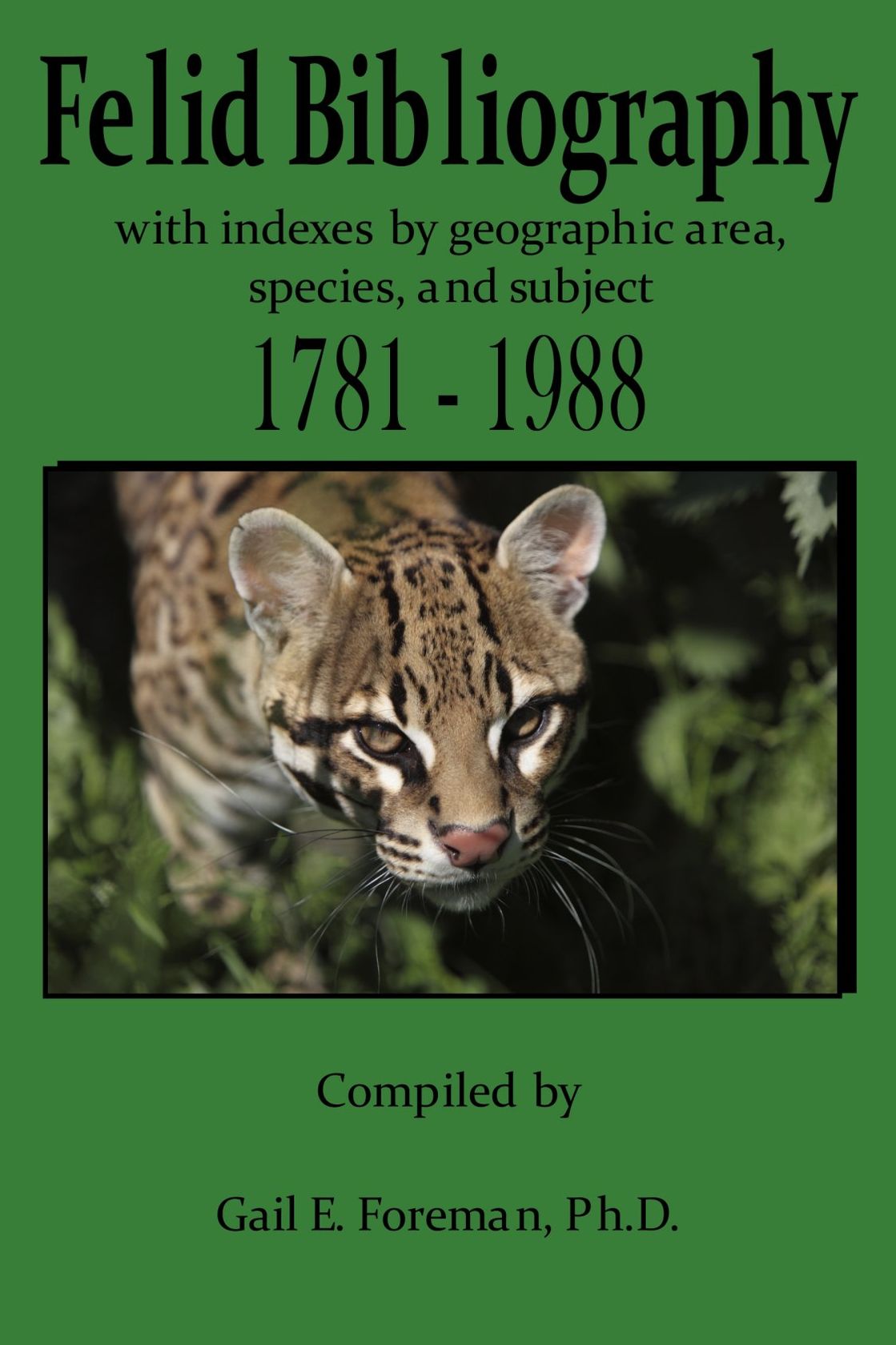 Felid Bibliography 1781-1988